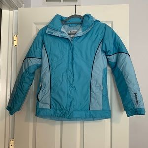 Blue winter (ski) jacket from Columbia in great condition